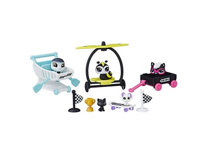 Littlest Pet Shop Hrací set Rowdy Racers