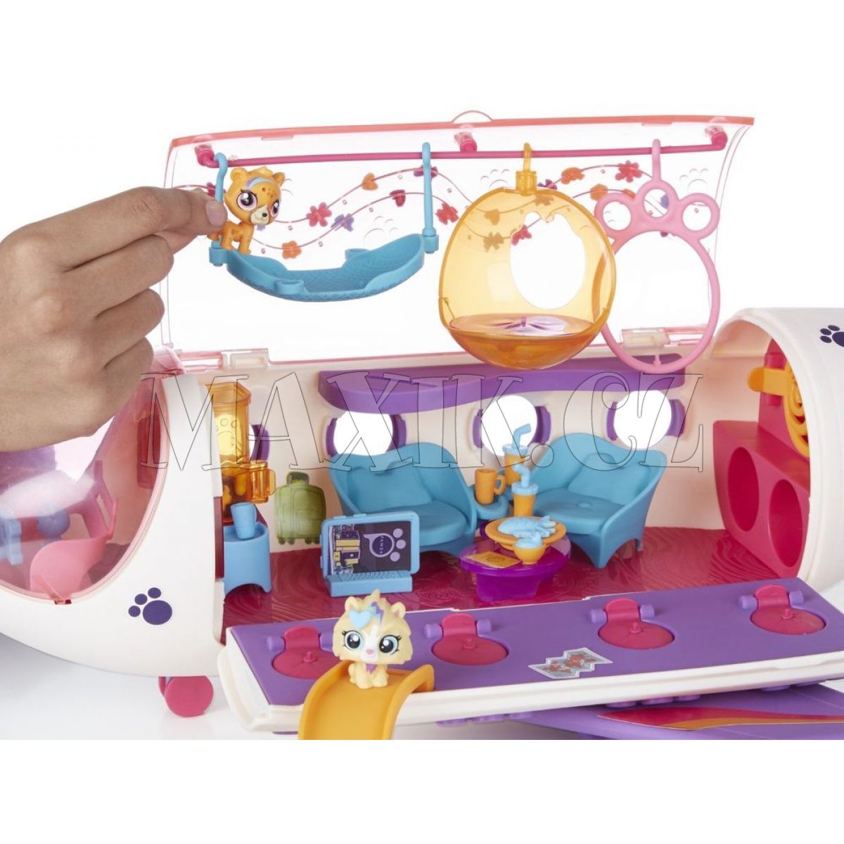 Littlest Pet Shop Letadlo Maxíkovy hračky