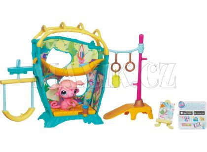Littlest Pet Shop Magic motion Minkin domeček hrací set
