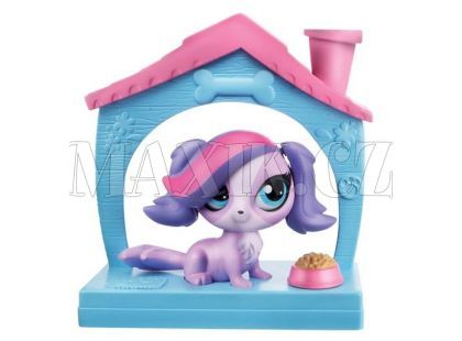 Littlest Pet Shop Magic motion zvířátko s doplňkem - Pejsek