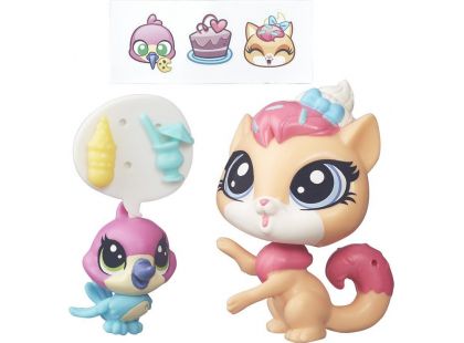 Littlest Pet Shop Maminka s miminkem B7750 Kočička a kolibřík