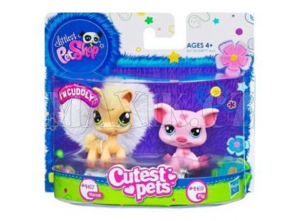 Littlest Pet Shop páry plyšových zvířátek