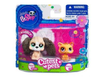 Littlest Pet Shop páry plyšových zvířátek