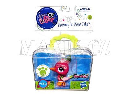 Littlest Pet Shop třpytivá zvířátka v kufříku