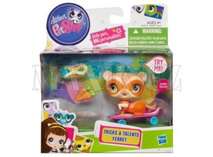 Littlest Pet Shop Triky a talenty Hasbro - 2393 Fretka