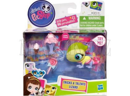 Littlest Pet Shop Triky a talenty Hasbro - 2396 Chameleon