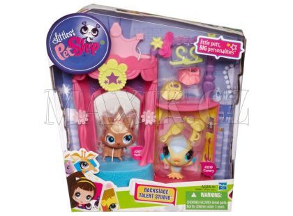 Littlest Pet Shop Útulný domeček se 2 zvířátky