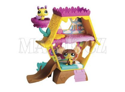 Littlest Pet Shop Útulný domeček se 2 zvířátky