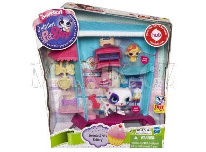 Littlest Pet Shop Útulný domeček se 2 zvířátky