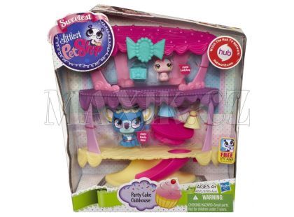 Littlest Pet Shop Útulný domeček se 2 zvířátky