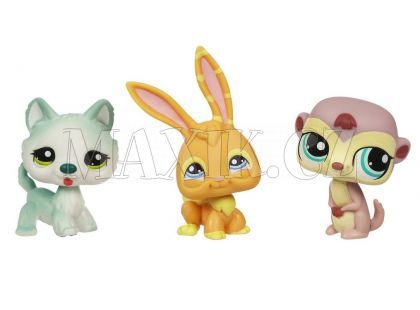 Littlest Pet Shop zvířátka 3ks