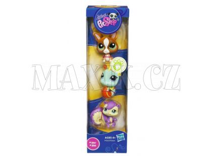 Littlest Pet Shop zvířátka 3ks