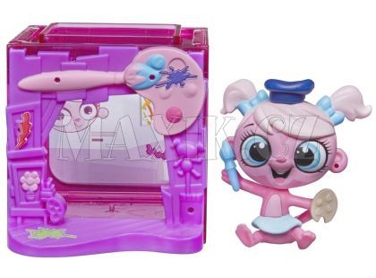 Littlest Pet Shop Zvířátko s mini domečkem - Minka Mark