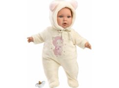 Llorens 14208 Baby Julia realistická panenka miminko s měkkým látkovým tělem 42 cm - Poškozený obal