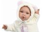 Llorens 14208 Baby Julia realistická panenka miminko s měkkým látkovým tělem 42 cm 4