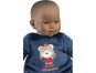 Llorens 14247 Baby Zareb realistická panenka miminko s měkkým látkovým tělem 42 cm 3
