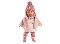 Llorens 53539 Nicole realistická panenka s měkkým látkovým tělem 35 cm