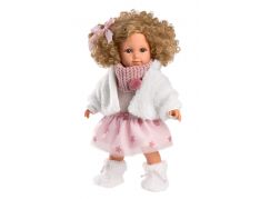 Llorens 53542 Elena realistická panenka s měkkým látkovým tělem 35 cm
