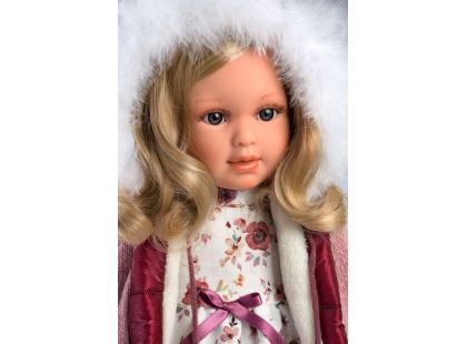 Llorens 54037 Lucia realistická panenka s měkkým látkovým tělem 40 cm