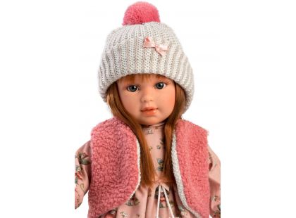 Llorens 54039 Sofia realistická panenka s měkkým látkovým tělem 40 cm