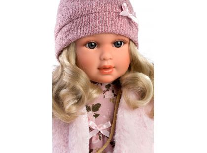 Llorens 54042 Anna realistická panenka s měkkým látkovým tělem 40 cm