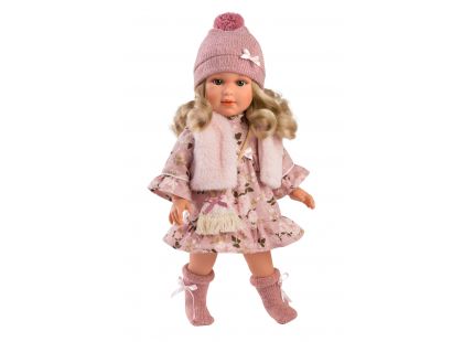 Llorens 54042 Anna realistická panenka s měkkým látkovým tělem 40 cm