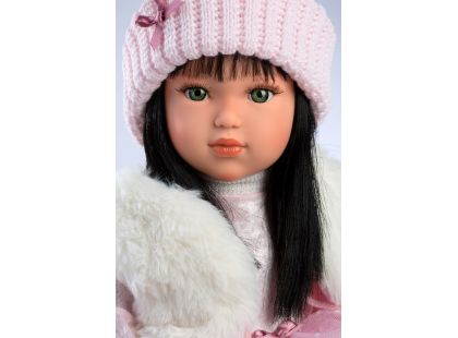 Llorens 54043 Greta realistická panenka s měkkým látkovým tělem 40 cm