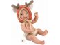 Llorens 63202 New born chlapeček realistická panenka miminko s celovinylovým tělem 31 cm 2