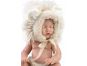 Llorens 63203 New born holčička spící realistická panenka miminko s celovinylovým tělem 31 cm 4