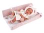 Llorens 63544 New Born holčička realistická panenka miminko s celovinylovým tělem 35 cm 2