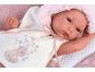 Llorens 63544 New Born holčička realistická panenka miminko s celovinylovým tělem 35 cm 5