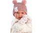 Llorens 63576 New Born holčička realistická panenka miminko s celovinylovým tělem 35 cm 5