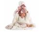 Llorens 63576 New Born holčička realistická panenka miminko s celovinylovým tělem 35 cm 3