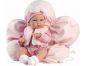Llorens 63592 New born holčička realistická panenka miminko s celovinylovým tělem 35 cm 2