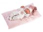 Llorens 73880 New Born holčička realistická panenka miminko s celovinylovým tělem 40 cm 3