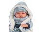 Llorens 73881 New Born chlapeček realistická panenka miminko s celovinylovým tělem 40 cm 4