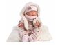 Llorens 73882 New Born holčička realistická panenka miminko s celovinylovým tělem 40 cm 2