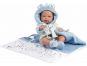 Llorens 73897 New born chlapeček realistická panenka miminko s celovinylovým tělem 40 cm 2