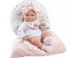 Llorens 73901 New born holčička realistická panenka miminko s celovinylovým tělem 40 cm 2