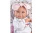 Llorens 73901 New born holčička realistická panenka miminko s celovinylovým tělem 40 cm 4