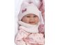 Llorens 73902 New born holčička realistická panenka miminko s celovinylovým tělem 40 cm 4