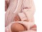 Llorens 74010 New born realistická panenka miminko se zvuky a měkkým látkový tělem 42 cm 6