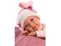 Llorens 74014 New Born realistická panenka miminko se zvuky a měkkým látkovým tělem 42 cm 4