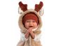 Llorens 74018 New Born realistická panenka miminko se zvuky a měkkým látkovým tělem 42 cm 4