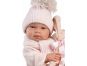 Llorens 84338 New born holčička realistická panenka miminko s celovinylovým tělem 43 cm 4