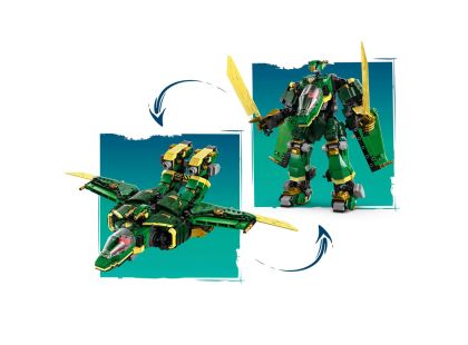 LEGO® NINJAGO® 71845 Lloydův tryskáčový robot