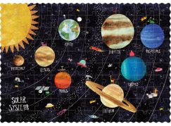 Londji Kapesní puzzle Objev planety - 100 dílků