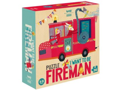 Londji Puzzle Chci být hasičem