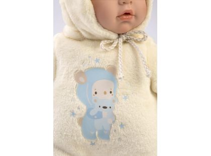 Llorens 14207 Baby Enzo realistická panenka miminko s měkkým látkovým tělem 42 cm - Poškozený obal