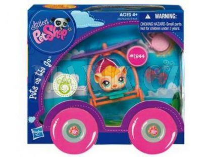 LPS - Zvířátka s dopravním prostředkem Hasbro 25573